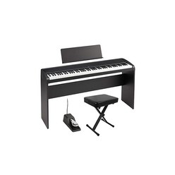 KORGB2BK 블랙 전용 스탠드 X 의자 세트 전자 피아노 88 건반 코르그