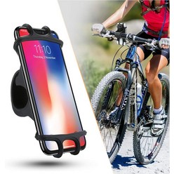모든pcs 자전거 전화 홀더 핸들 바 자전거 마운트 4.0-6.0 인치 스마트 폰용 조정 가능한 실리콘 자전거 전화 홀더는 모든 휴대 전화와 껍질을 10.2 ~ 15.2cm로, 페이지 표시가 우선합니다