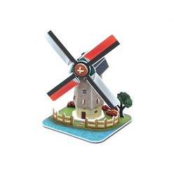 3D입체퍼즐 네덜란드 풍차 유명건축물 모형 만들기, 상세페이지 참조, 상세페이지 참조