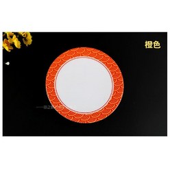 회전초밥접시 플레이트 스시 일식 뚜껑 업소용 초밥, 오렌지