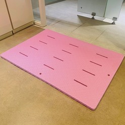 손할매 EVA 욕실매트 소프트매트 욕실발판, 핑크, 1개