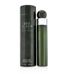 페리 엘리스 - 360 블랙 오 드 뚜왈렛, 100ml/3.4oz, 100ml/3.4oz, 1개