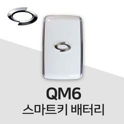 QM6 스마트키 밧데리 자동차키건전지 배터리 차키 약 베터리, 10개, 1개