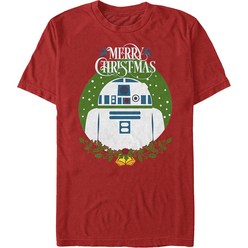 ROCKPANDA R2-D2 Merry Christmas Star Wars 반팔티