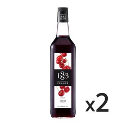 1883 체리 시럽 1000ml 2개