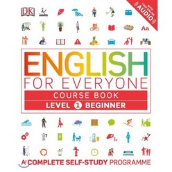 English for Everyone Course Book Level 1 Beginner : A Complete Self-Study Programme, Dorling Kindersley