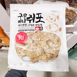 푸드앤씨 FOOD_C 구운 미니 쥐포 400g, 1개, 단품