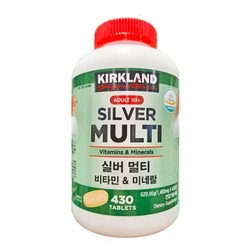 커클랜드 시그니처 실버 멀티비타민 미네랄 1 464.5mg x 430정 14개월분, 1개