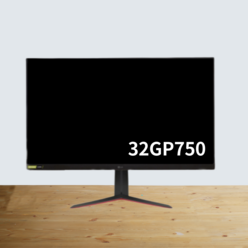 LG전자 80cm QHD IPS 165Hz HDR400 울트라기어 게이밍 모니터, 32GP750