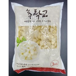 신슈락교 3kg(봉) / 파우치3S락교 / 코우락교 봉지락교 초절임 반찬류 업소용 대용량, 3kg, 1개