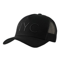 NYC 레터링 매쉬 볼캡 매쉬캡 야구모자 여름 물놀이 망사 모자 매시캡 남자 여자 공용