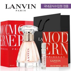 (백화점 정품) 랑방- (향수) 모던 프린세스 EDP 30ml 기획세트 (본품+스틱+쇼핑백), 본품30ml+스틱+쇼핑백