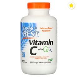 Doctor's Best Vitamin 닥터스 베스트 비타민C 1000mg 베지캡슐 360정, 1개