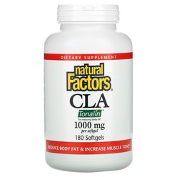 네추럴팩터스 CLA 토날린 1000mg 180정, 1개, 기본