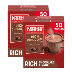 네슬레 핫 코코아 믹스 리치 초콜릿, 20.2g, 100개입, 100개