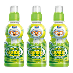 팔도 귀여운 내친구 뽀로로 샤인머스캣 235ml 6개, 팔도 뽀로로 샤인머스캣 235ml 6개, 상세페이지 참조