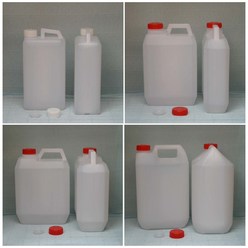 플라스틱통 사각통 1L 2L 4L 5리터 물 약수 폐수 식수 기름 물엿 젓갈통, 5L각 (빨강캡), 1개