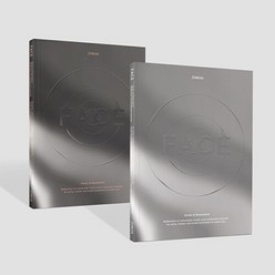 방탄소년단 BTS 지민 솔로 앨범 FACE 포토북 Photo book 일반반, 핑크골드색글씨