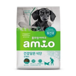 아미오 전연령 건강담은 식단 강아지 건식사료, 2개, 1kg, 장케어
