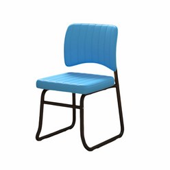 CNTCSM컴퓨터의자 가정용 사무의자 의자 등받이 의자 앉기 편한 인체공학의자 회의 의자, [블랙다리] 블루, 스틸발고정난간