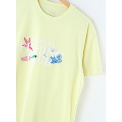 (XL)뉴에라 반팔 티셔츠 면 올드스쿨 노랑 한정판68
