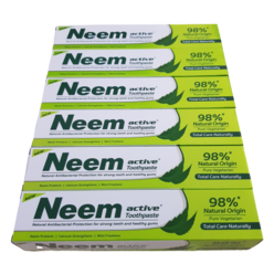 인도 님치약(200g) Neem active 200g 천연허브치약 6박스 1SET, 200g, 6개