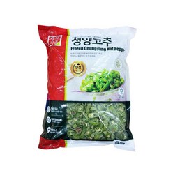 (맛나)냉동청양고추슬라이스 1KG/황보마을/중국산, 1개