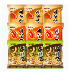 농심 먹태깡 청양마요맛+새우깡+쌀새우깡 총9봉(3+3+3), 9개, 60g