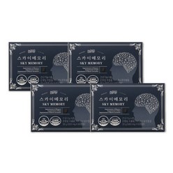 데이배리어 스카이메모리 SKYMEMORY [은행잎추출물 & 루테인], 4개, 60정