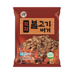 대신 직화 불고기버거 160g 10봉 햄버거 편의점 PC방 간편 간식, 10개