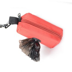 대박 휴대용 강아지 똥주머니 반려동물 쓰레기봉투 개똥수납봉투 야외애완동물 대변수거봉투, 붉은색, 200마라