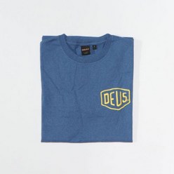 데우스 반팔 라운드 프린팅 로고 여름 남성 DEUS 면티 티셔츠
