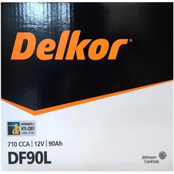 델코 DF90L 자동차배터리 폐반납 (내차 밧데리 확인후 구매 필수), DF90L_공구대여_폐전지반납, 1박스