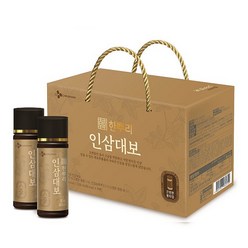 CJ 한뿌리 인삼대보 120ml x 10병 배도라지 홍삼 흑삼 선물 건강음료 맛선택, CJ한뿌리 인삼대보 100ml x 10병