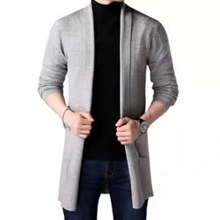 남자 가디건 브랜드 남자명품가디건 스웨터 코트 남성 새로운 패션 2020 가을 남성 롱