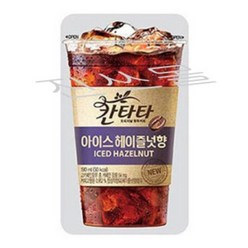 칸타타 아이스 롯데 아이스헤이즐넛향 (230ml x50팩) box, 230ml, 50개