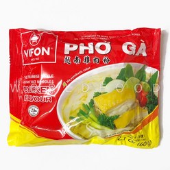 월드푸드 비폰 포가 베트남 쌀국수 닭고기맛 PHO GA, 1개