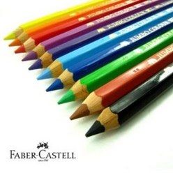 Faber-Castell Jumbo Colour 파버카스텔 점보색연필 낱개, 99(Black)