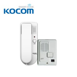 코콤 KDP-502A(AC) + D2-2D 초인종 패키지 주택용 2선식 인터폰 현관벨 아파트 다세대 원룸 빌라 셀프설치, 코콤 KDP-502A(AC)+DS-2D 패키지