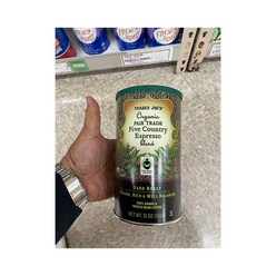 Trader Joe's 트레이더조 공정무역 에스프레소 블렌드 다크로스트 분쇄커피 369g 2팩 Organic Fair Trade Five Country Espresso Blend