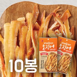 썬푸드 [썬푸드] 달콤한 바베큐맛 조미오징어 40g x 10봉, 10개