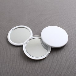 [아이디몬] 그리기 손거울 단면 양면 원형 휴대용 거울 만들기 꾸미기, 1개