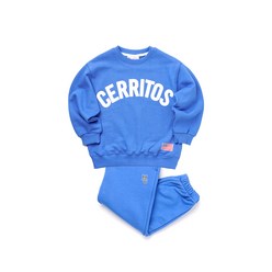 호텔세리토스 Kids Cerritos Sweat Set-up [Blue]