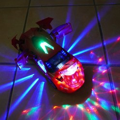 LED 미러볼 레이싱카 작동완구 스포츠카 자동차 장난감, 01_미러볼 레이싱카 [빨강]