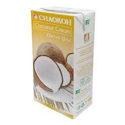 태국 차오코 코코넛 크림 클래식 골드 1000ml /CoconutCream Classic Gold 파스타 커리 스무디 CHAOKOH, 1개