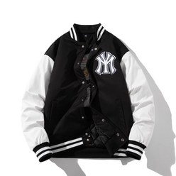 양키스 야구복 과잠 뉴욕 오버핏 루즈핏 캐주얼 항공점퍼 잠바 후드자켓