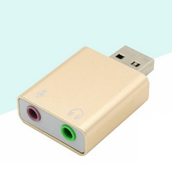 BT324 노트북 USB to 사운드 카드 변환기 7.1ch