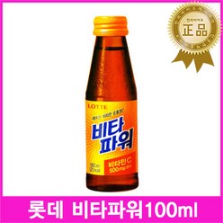 롯데칠성 비타파워 비타민 비타민음료, 100ml, 1개