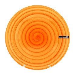 이태리 수입 접시 스파이럴 다크오렌지 31cm/그릇, 이탈리아접시 스파이럴(31cm/다크오렌지), 1개