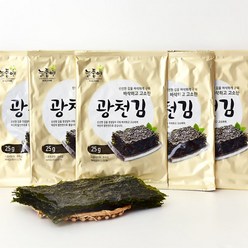 늘품애 황금빛 광천김, 25g, 1개